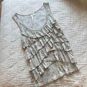 Lauren Conrad Ruffle Tank